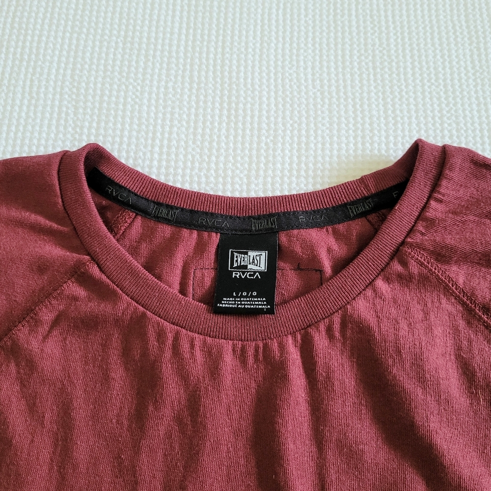 RVCA🏄& Everlast🥊Collab Raglan Muscle💪Tee - NWT - Picture 3 of 14